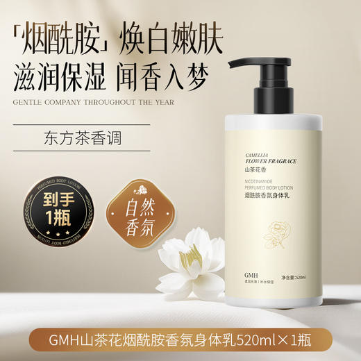 【亮到发光！烟酰胺香氛身体乳】焕白嫩肤 滋润保湿 闻香入梦 柔润嫩白肌肤 被窝都是香香的~滋润补水清香润肤乳保湿身体乳 商品图2