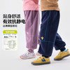 【加厚加绒】嘟嘟家男童裤子冬款儿童双面绒长裤女宝抗静电运动裤 商品缩略图2