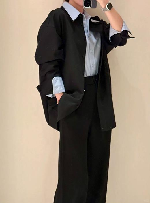 【高品质私服】【IC精纺羊毛平纹中长风衣】品质卓越，轻薄舒适，易于打理G1552-CC【无标出货 介意慎拍】 商品图3