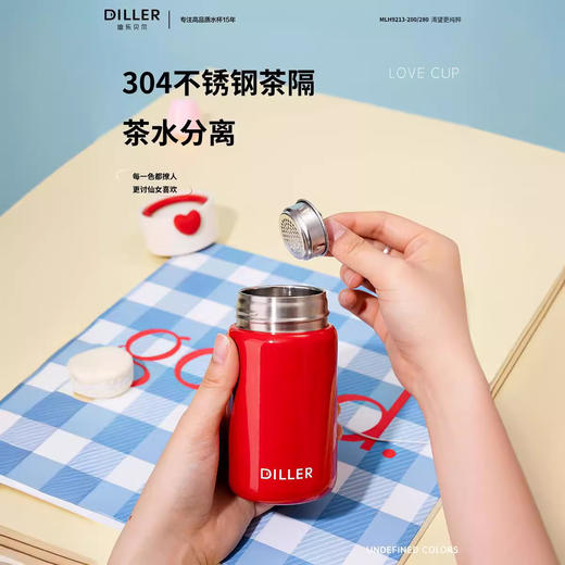 【创意水杯】迪乐贝尔新款简约迷你口袋水杯 轻巧便携学生成人旅行水杯 商品图3