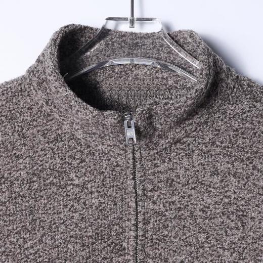 87709SDSA男士秋冬新款痞帅男装韩版小香风半拉链立领针织卫衣百搭宽松 商品图2