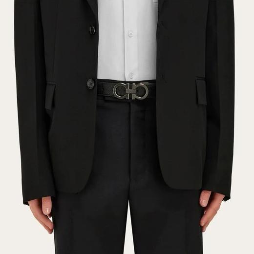 送礼必备！超高端，菲拉G慕08双头腰带男士腰带，经典“8字扣”设计 商品图0