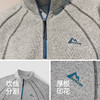 森马卫衣男冬季花纱半开襟立领上衣2025新款运动风撞色印花套头衫 商品缩略图3
