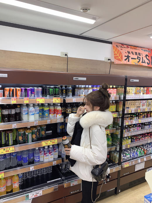 金蘑菇菇 你的日系女孩 收腰羽绒/古早韩系氛围 三星可溯源白鸭绒 商品图1