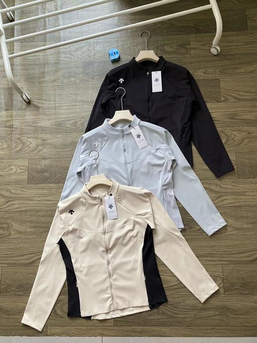 迪桑特秋季新款运动户外女士针织运动上衣 商品图0