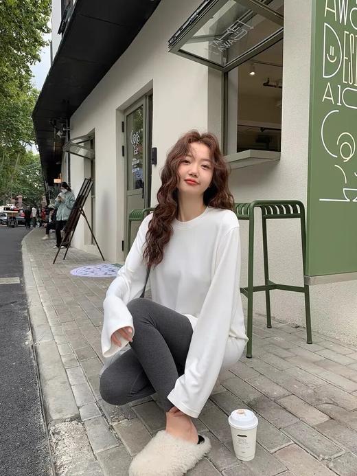 【99元两件！】双面澳绒磨毛T恤 ｜ 秋冬穿搭扛把子！时髦又百搭 商品图4