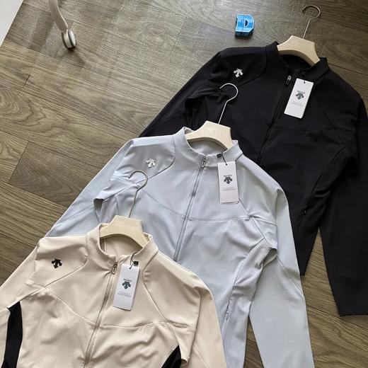 迪桑特秋季新款运动户外女士针织运动上衣 商品图1