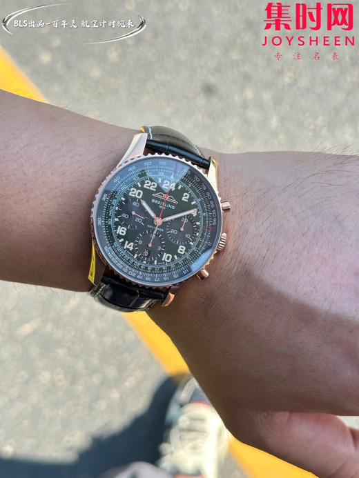 百年灵BLS新款航空计时系列 70周年特别版 航空计时透底 B01计时男士腕表 商品图0