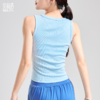 [新品]贝莉塔螺纹棉坑条瑜伽背心BLT5205 女士简约健身运动无袖背心 商品缩略图6