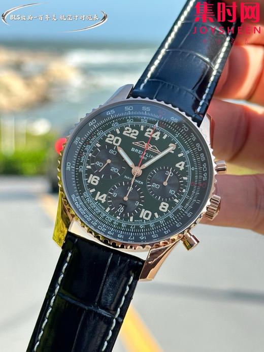 百年灵BLS新款航空计时系列 70周年特别版 航空计时透底 B01计时男士腕表 商品图3