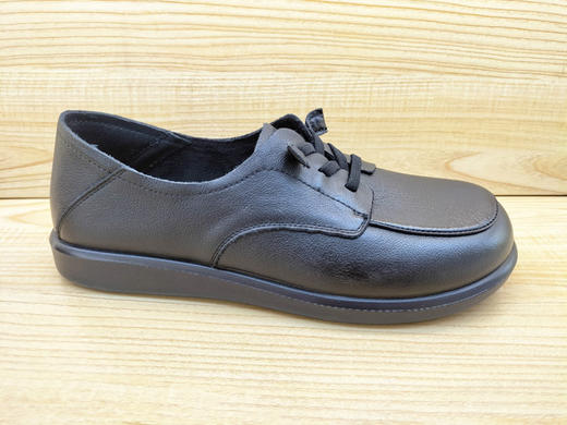 2024春季新款豪行24172213牛皮舒适软底防滑休闲皮鞋中老年女单鞋 商品图4