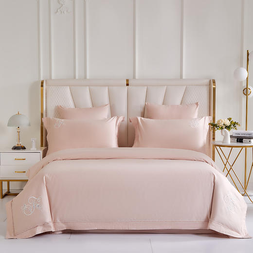 多喜爱 全棉提花四件套 如玉/成竹/缪丽/缪斯/瑞芙丽hl【高密全棉】【提花工艺】【国风刺绣】流苏挂饰 轻奢礼盒 商品图12