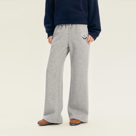 笛莎Deesha青少年女童裤子2025冬季女童慵懒风阔腿裤 商品图1