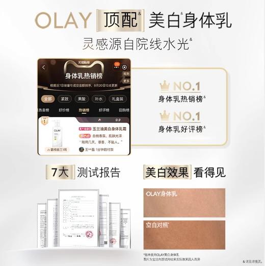 【69元会员福利】玉兰油美白焕亮身体乳260g-赤霞柑橘香  超白瓶烟酰胺   商品图1