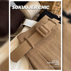 秋冬新款灯芯绒百褶裙女秋冬季韩版高腰短裙大码显高显瘦条绒半身裙