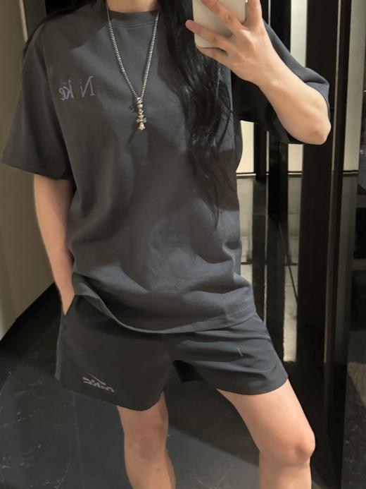 耐家男女同款高克重刺绣T恤（HJ0615） 商品图6