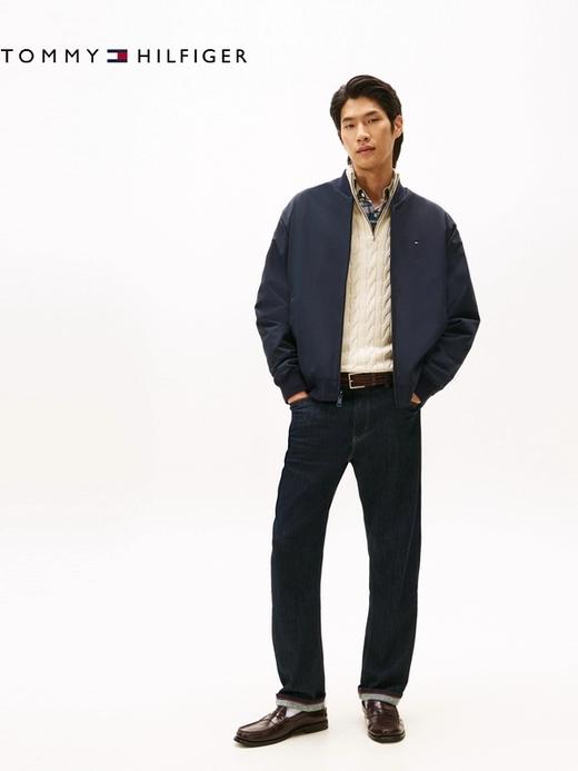 TOMMY 针织衫(AB面穿)男  MW40194-DW5 藏青色. 商品图2