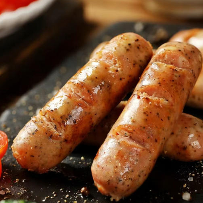 【锋味派】爆汁火山石烤肉肠原味、黑椒、芝士  ISEE全球食品创新奖 99.9元到手6盒共30根