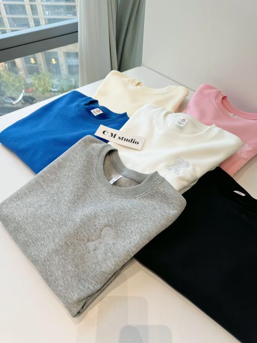 秋冬必入【吾家爱心A刺绣男女同款卫衣/常规&加绒款】可外穿、可内搭！加绒不加绒款可选！不掉色/不起球/不沾毛 商品图5