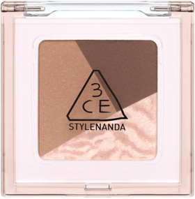 6902395978268 三熹玉3CE 【方格眼影】三色眼影盘哑光细闪日常大地色高级持久初学者