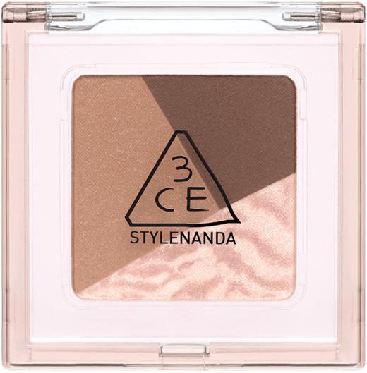 6902395978268 三熹玉3CE 【方格眼影】三色眼影盘哑光细闪日常大地色高级持久初学者 商品图0