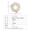 天然淡水珍珠高档花环胸针，精致高级感别针饰品胸花LY-Z-150 商品缩略图2