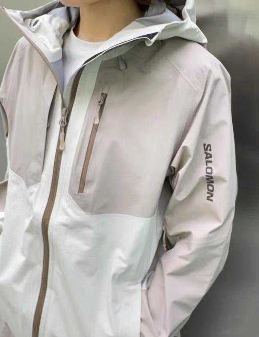 毒家，早秋🐮货！niao代工厂出品‼️ 白敬亭同款 Salo*mon萨L蒙 Outline3L Gtx户外硬壳冲锋衣外套 商品图9