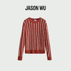 【JASON WU】秋冬新款休闲通勤百搭简约圆领高弹上衣毛针织套头衫 商品缩略图4