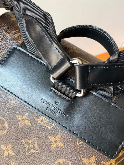 夏季特惠💰1200 原单LV 变码芯片 M43735老花 双肩登山包 多功能Christopher 双肩包 商品图5