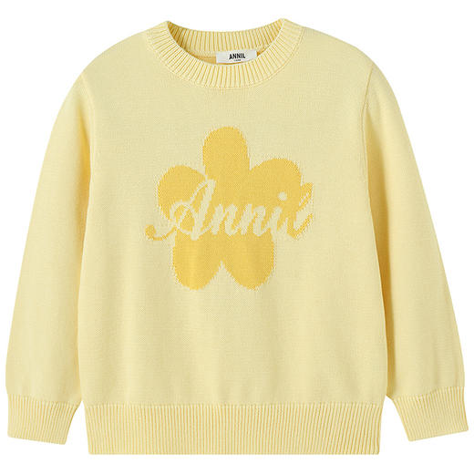 【实体店同款】女童圆领长袖针织衫冬季新款安奈儿童装AG544091 商品图5