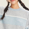 笛莎Deesha青少年女童毛衣2025冬季女童条纹圆领套头毛衣 商品缩略图2
