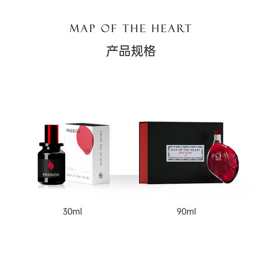 Map Of The Heart心之地图 V.3 Passion 激情淡香精EDP中性 东方果香调 商品图3