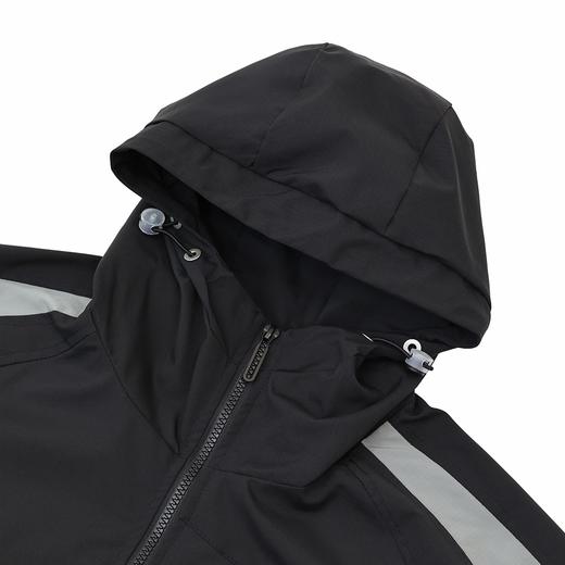 半身缘男装 春季百搭连帽外套拼接撞色宽松夹克外套261112U01310045 商品图7