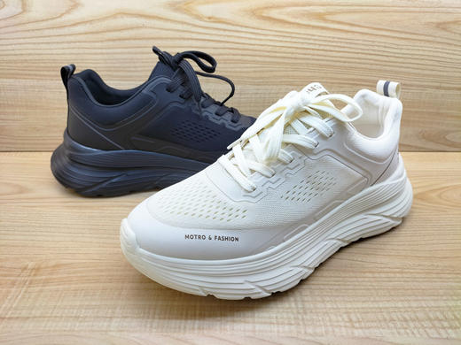 豪行2024春秋新款男单鞋14185126平底网面透气运动鞋专柜正品耐磨 商品图3