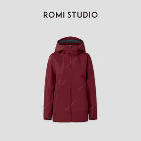 ROMI STUDIO“轻量风度”防风防水户外运动冲锋衣长款RWCAW85990【下架】