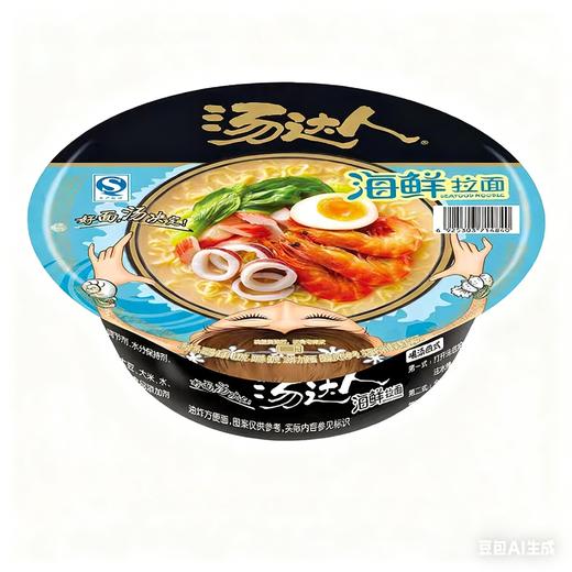 统一汤达人海鲜拉面120g 商品图0