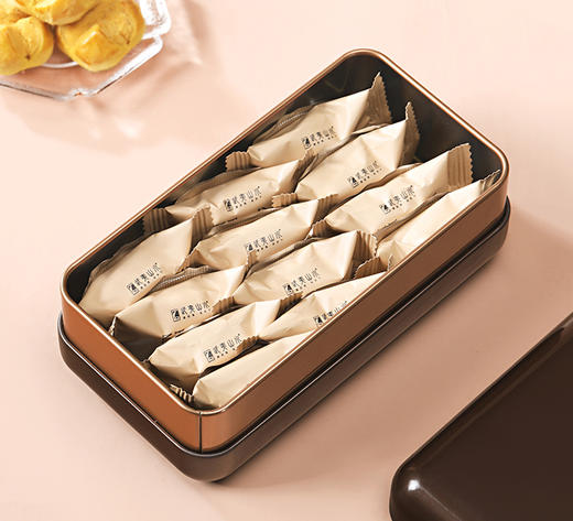 0599【国企严选，山海食材】武夷山水红袍咸蛋酥148g（铁盒装） 商品图5