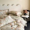 2025秋新款！新中式复古高级感轻奢风100S长绒棉四件套全棉印花秋冬磨毛超柔温暖 商品缩略图5