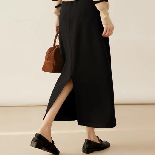 醋酸羊毛半身裙 | 法式慵懒风 ，垂顺百搭 商品图1