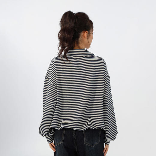 基本款立领条纹卫衣-纪念日百货门店同款164944243 商品图2