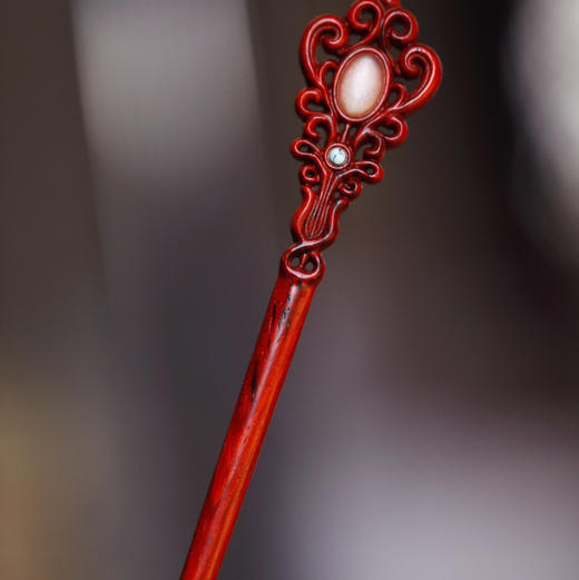 【青山特惠】小叶紫檀【凡华】发簪 s45 商品图2