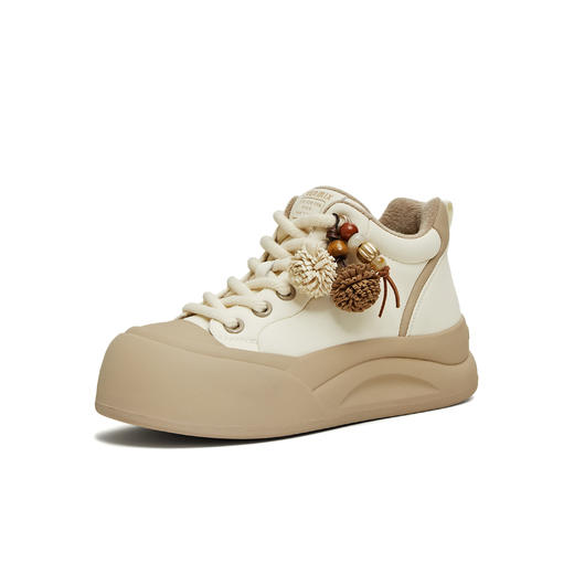 【云粉节】BF楼天美意冬新款休闲百搭厚底运动户外女板鞋BK432DD5吊牌价859活动价539 商品图3