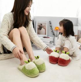 YY小苹果亲子款棉拖鞋LH8522