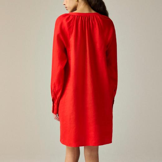 好折！Jcrew亚麻气质长袖连衣裙 只要￥299直邮到手 商品图7