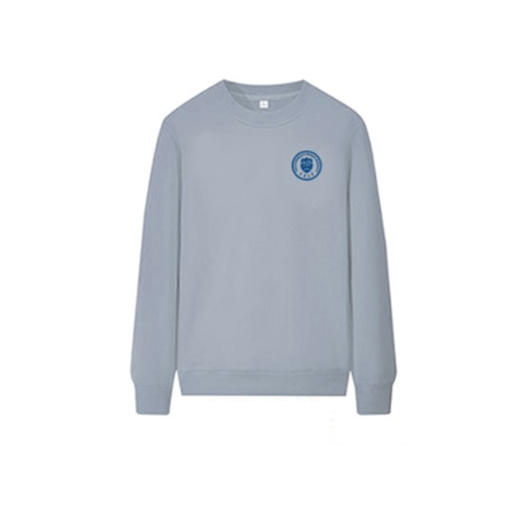 天大左胸口校徽圆领卫衣 商品图3