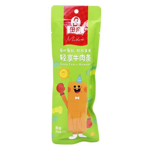 母亲轻享牛肉条原味肉灌肠类50g（6935490266022） 商品图0