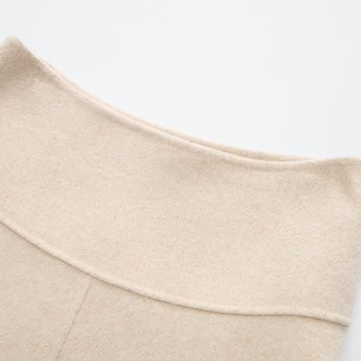 【JASON WU】(多色)(山羊绒)秋冬新款通勤双面呢鸢尾半裙 商品图3