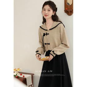 鹿向南《时光恋人》春秋时尚连衣裙LXN322118