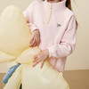 迷你巴拉女童儿童卫衣2025冬季新品保暖内里加绒下摆抽绳调节上衣 商品缩略图4