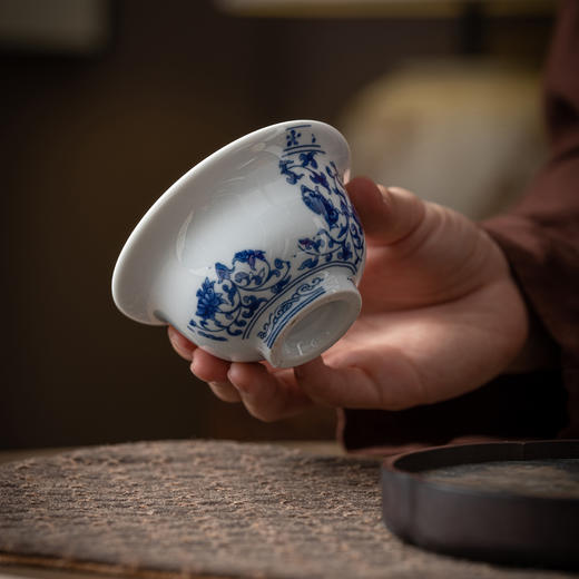 “故宫600年双杯重逢原韵再造官方IP出品”上新了故宫 镜像传奇 陶瓷茶杯 双杯礼盒装 商品图5